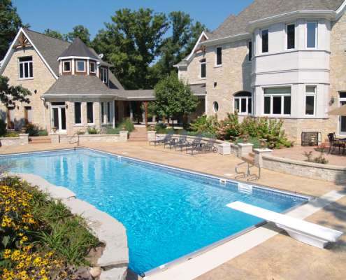 Swimming Pool by Arvidson