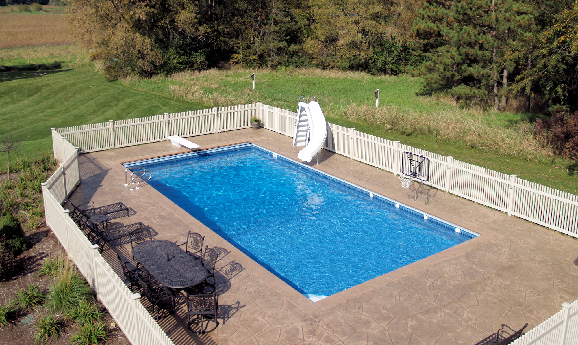 rectangular inground pool sizes