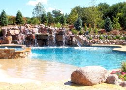 Water Feature + Signature Pool