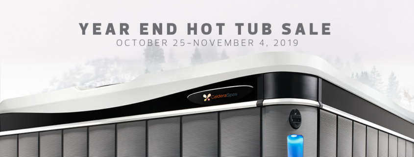 Year End Hot Tub Sale Provides Perfect Timing and Opportunity