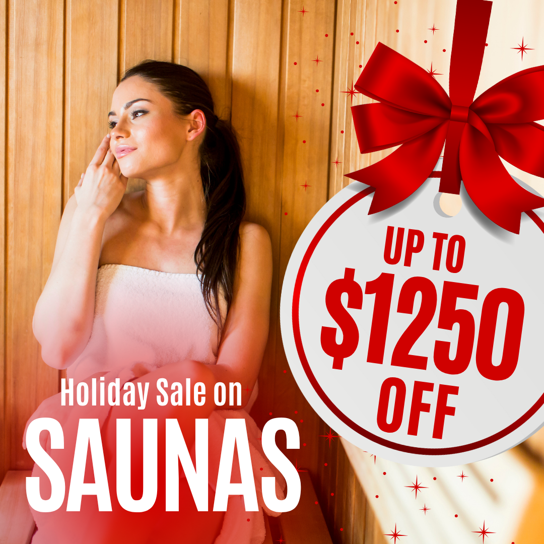 Arvidson holiday sale saunas